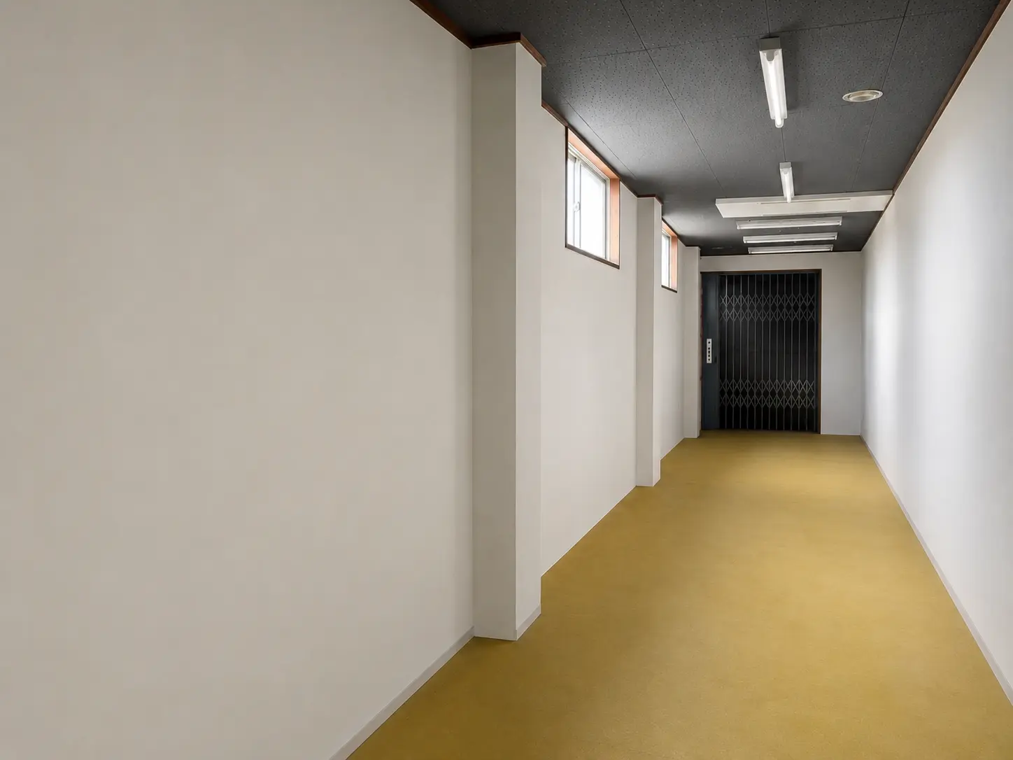 CrossHubの搬入出動線イメージ